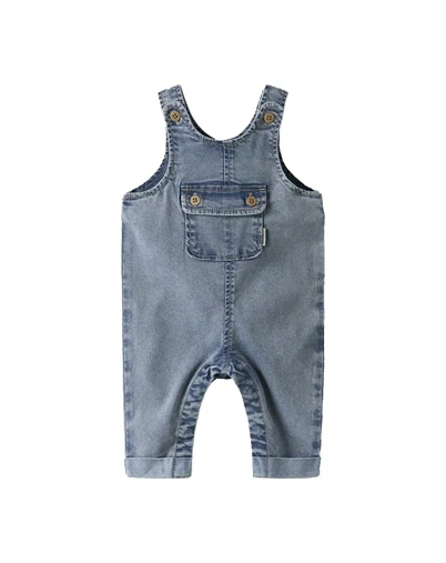 Name It - NBMBen Baggy Denim Buksedragt - Medium Blue Denim